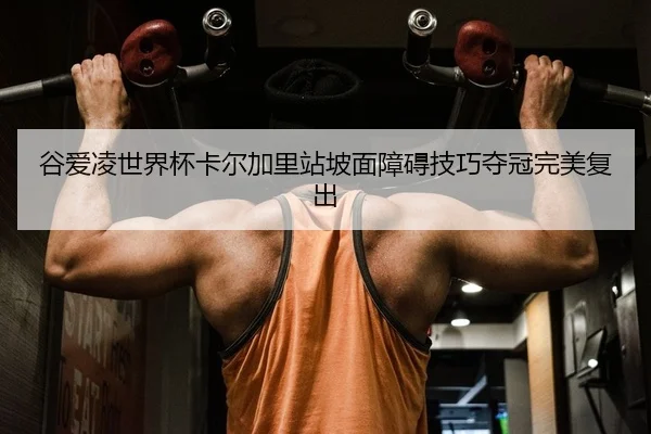 谷爱凌世界杯卡尔加里站坡面障碍技巧夺冠完美复出